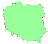 Poland route map