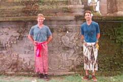 Giving homage to the bicycling god