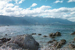 The view from our room at the Panorama