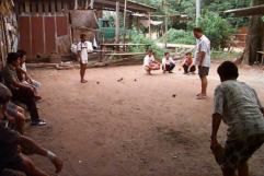 Petanques in Savannakhet