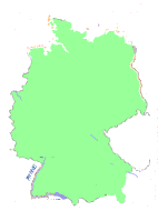 Germany route map